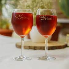 Customized Wine Glass